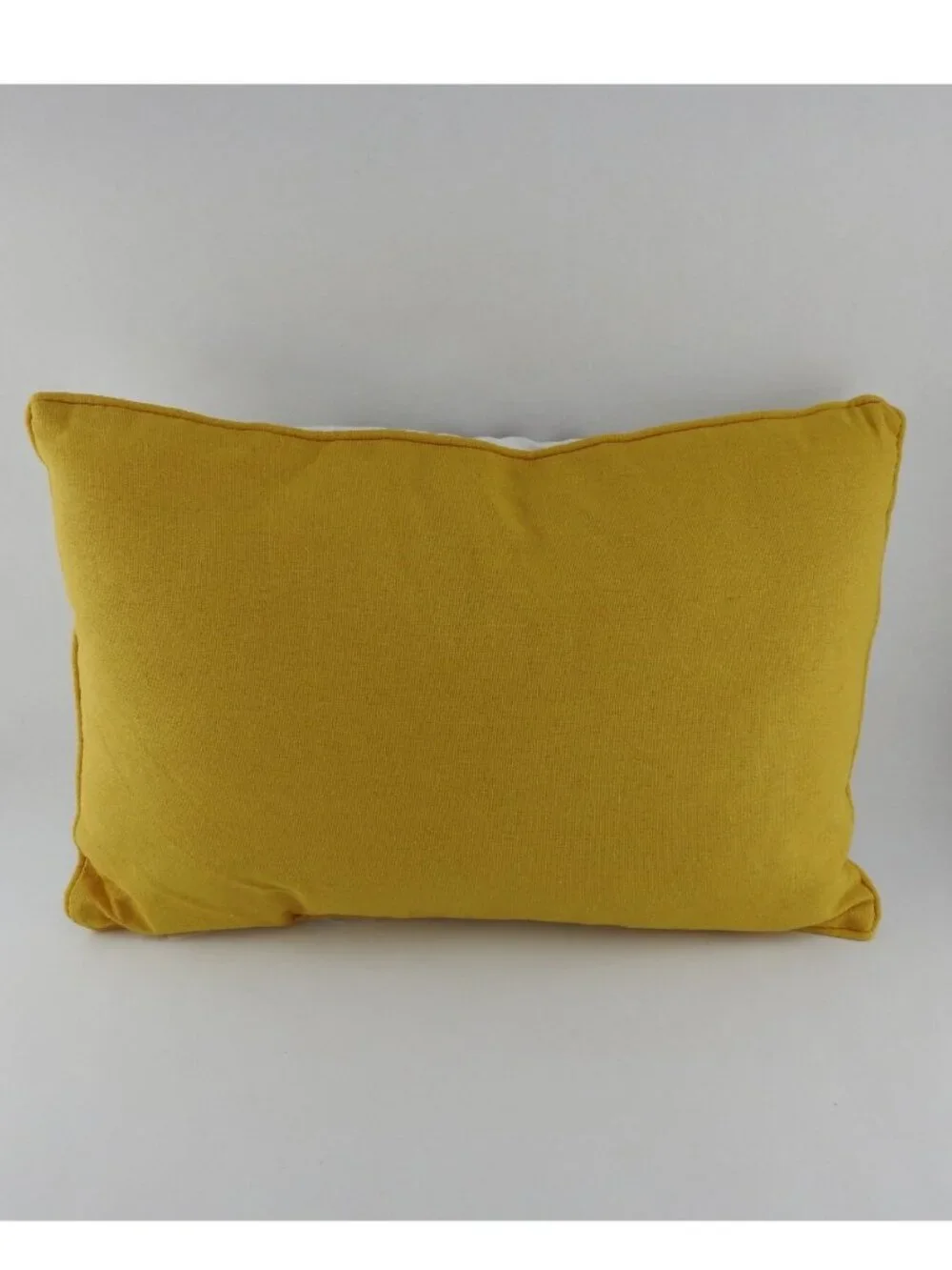 New Disney Fall Throw Pillow Mickey Minnie Mouse Embroidered Yellow 17